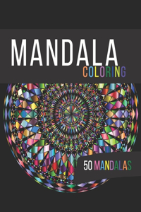 Mandala Coloring,50 mandalas