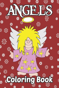 Angels Coloring Book
