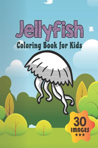 Jellyfish Coloring Book for Kids