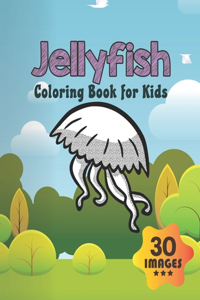 Jellyfish Coloring Book for Kids