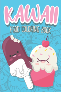 Kawaii Food Coloring Book