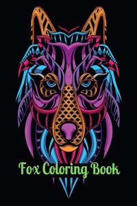 Fox Coloring Book