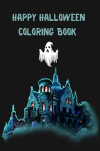 Happy Halloween Coloring Book