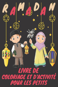 Ramadan Livre de Coloriage et d'activité pour les petits