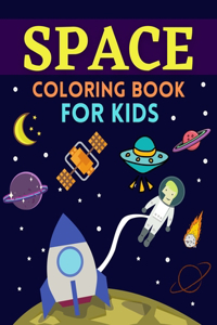 Space Coloring Book For Kids