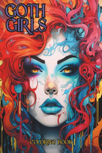 Goth Girls Coloring Book