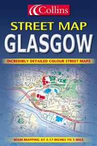 Glasgow Colour Street Map