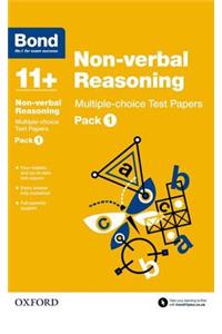Bond 11+: Non-verbal Reasoning: Multiple-choice Test Papers: Ready for the 2025 exam