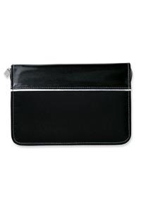 Designer Microfiber Black Thinline Book and Bible Cover