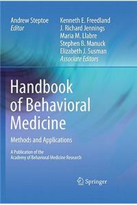 Handbook of Behavioral Medicine