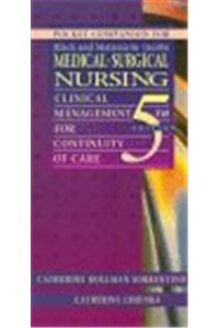 Pocket Companion for Medical-Surgical Nursing: Clinical Management for Continuity of Care
