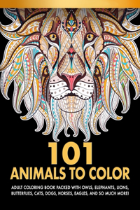 101 Animals To Color