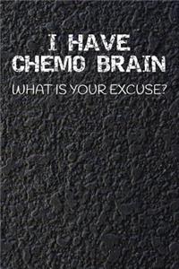 I Have Chemo Brain What Is Your Excuse?