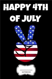 Happy 4th Of July Notebook