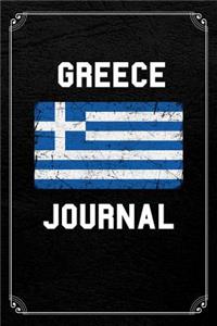 Greece Journal: Greek Greece 120 Page Blank Lined Journal