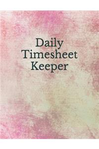 Daily Timesheet Keeper