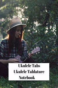Ukulele Tabs Ukulele Tablature Notebook
