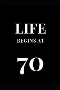 Life Begins At 70