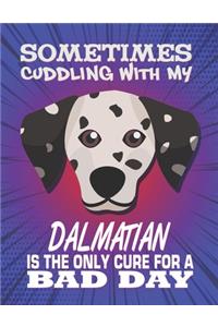 Sometimes Cuddling With My Dalmatian Is The Only Cure For A Bad Day