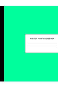 French Ruled Notebook