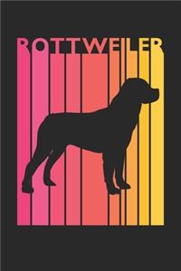 Rottweiler Journal - Vintage Rottweiler Notebook - Gift for Rottweiler Lovers