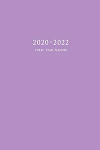 2020-2022 Three Year Planner