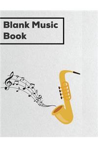 Blank Music Book