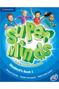 Super Minds American English Level 1 Student's Book with DVD-ROM