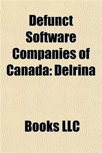 Defunct Software Companies of Canada