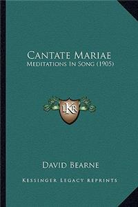 Cantate Mariae