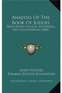 Analysis Of The Book Of Judges