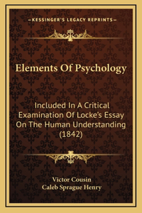 Elements Of Psychology