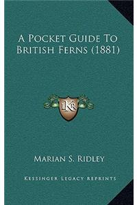A Pocket Guide To British Ferns (1881)