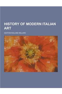 History of Modern Italian Art