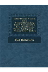 Zahlentheorie