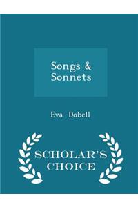 Songs & Sonnets - Scholar's Choice Edition