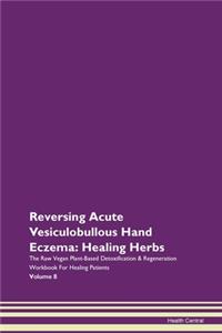 Reversing Acute Vesiculobullous Hand Ecz