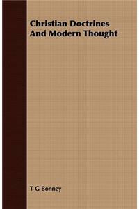 Christian Doctrines And Modern Thought