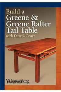 Greene & Greene Rafter Tail Table