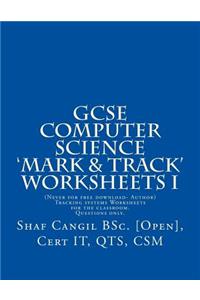 GCSE Computer Science 'Mark & Track' Worksheets I