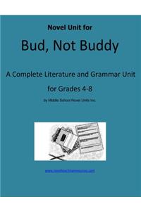 Novel Unit for Bud, Not Buddy