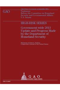 Testimony Before the Committee on Homeland Security and Governmental Affairs, U.S Senate