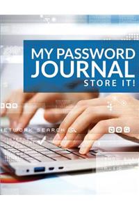 My Password Journal Store It!
