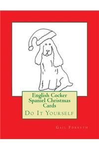 English Cocker Spaniel Christmas Cards