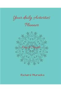 Your daily Activities planner