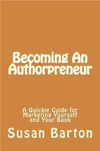 Becoming An Authorpreneur