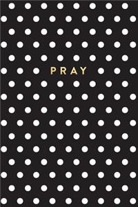 Black and White Polka Dot Notebook