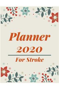 Planner 2020 for Stroke