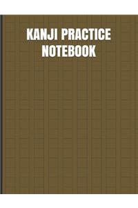 Kanji Practice Notebook