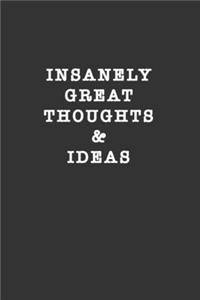 insanely great thoughts & ideas January